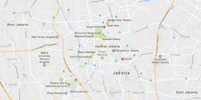 نقشه از فروشگاه جاکارتا
