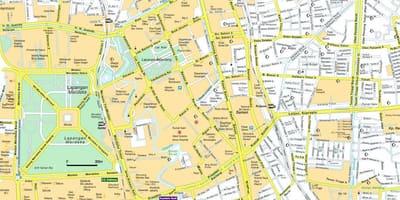 نقشه menteng جاکارتا